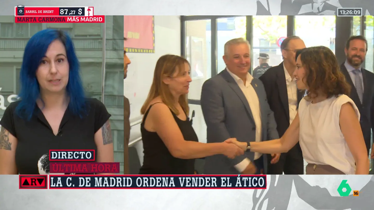 Más Madrid, sobre Ayuso Más Madrid, sobre Ayuso