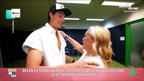 La 'princesa del pueblo' fue a saludar al creador de contenido antes de su combate y, adem&aacute;s, no dud&oacute; en pedirle que ganara la pelea. Ah&iacute;, adem&aacute;s, descubri&oacute; que tambi&eacute;n estaba junto a &eacute;l Aitana.