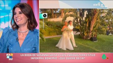 Mar&iacute;a Jos&eacute; G&oacute;mez y Verd&uacute; 'sentencia' la boda de Susanna Griso y Luis Enr&iacute;quez: "La mente de &eacute;l estaba en 'barra libre y fiesta'"