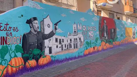 Mural Molinicos Amanece que no es poco Mural Molinicos Amanece que no es poco