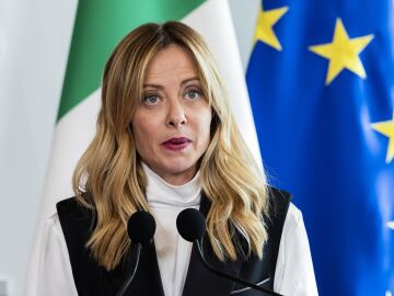La primera ministra italiana, Giorgia Meloni. 