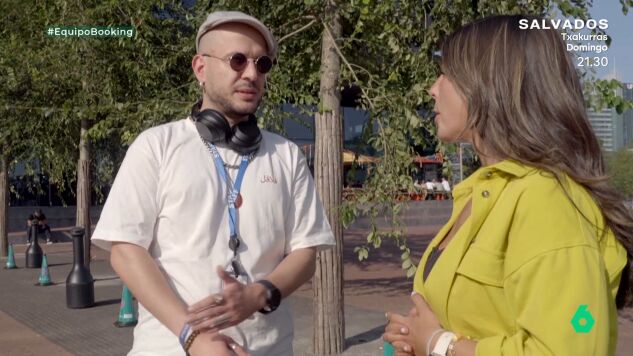 Un trabajador de Booking, cuando le preguntamos cu&aacute;nto cobra: "No me permiten decirlo"