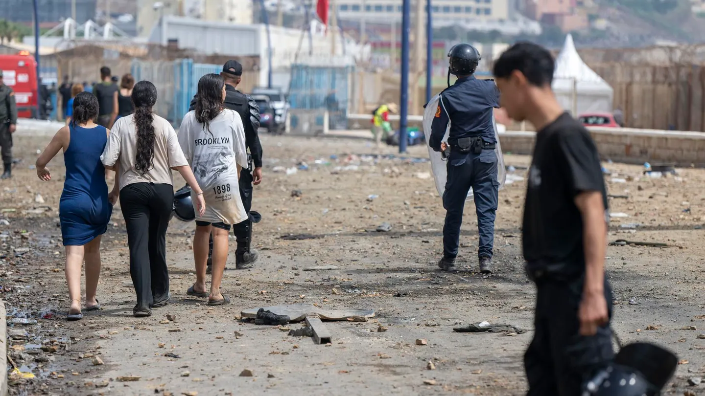Migrantes en Ceuta Migrantes en Ceuta