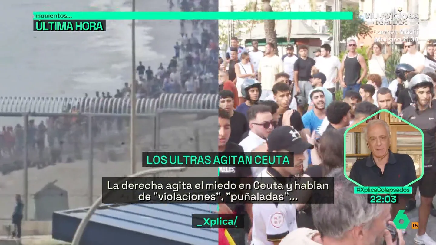 Cembrero, sobre la crisis de Ceuta: "Estoy seguro de que los servicios españoles sabían lo que se estaba gestando en Marruecos" Cembrero, sobre la crisis de Ceuta: "Estoy seguro de que los servicios españoles sabían lo que se estaba gestando en Marruecos"