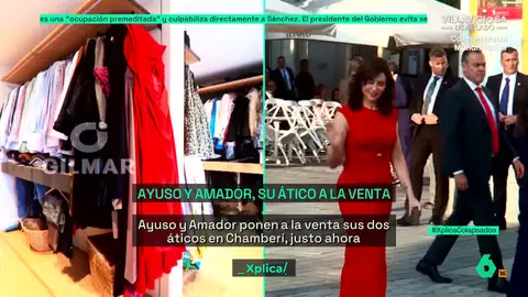 De los vestidos de Ayuso a la toalla con su nombre: las pistas que desvelan quiénes están detrás del piso y el ático de Chamberí De los vestidos de Ayuso a la toalla con su nombre: las pistas que desvelan quiénes están detrás del piso y el ático de Chamberí