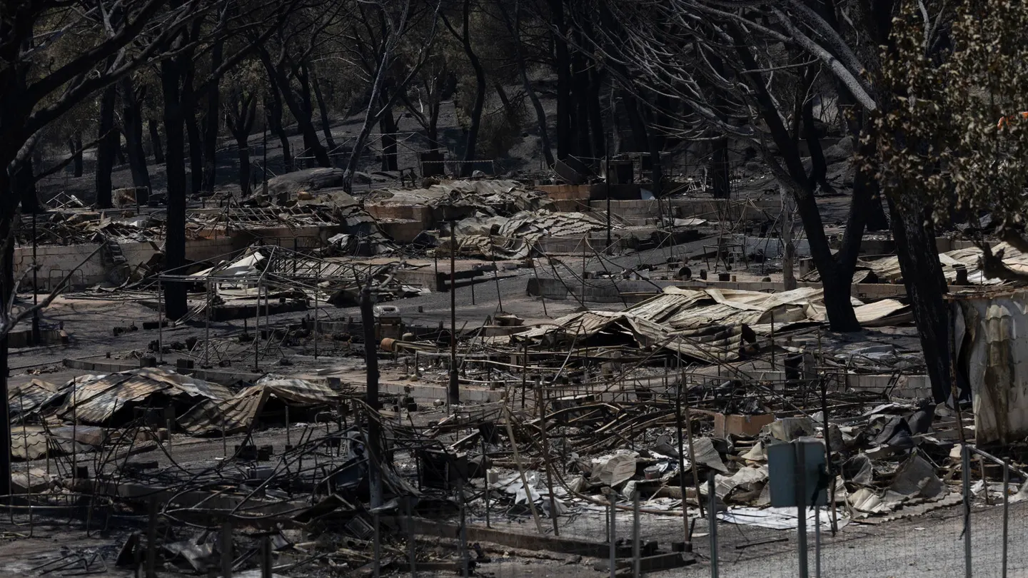 Daños causados por el incendio en la Sierra Oeste de Madrid. Daños causados por el incendio en la Sierra Oeste de Madrid.