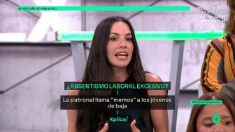 Nerea, administrativa: "La gente no se quiere coger bajas, prefiere venir a trabajar enferma para no perder dinero"