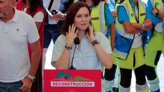 La presidenta de Madrid, Isabel D&iacute;az Ayuso. 