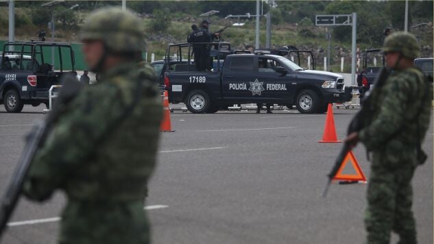 Imagen de archivo de la Polic&iacute;a Federal de M&eacute;xico