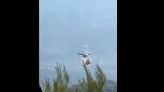 Dos helic&oacute;pteros chocan entre s&iacute; en Grecia