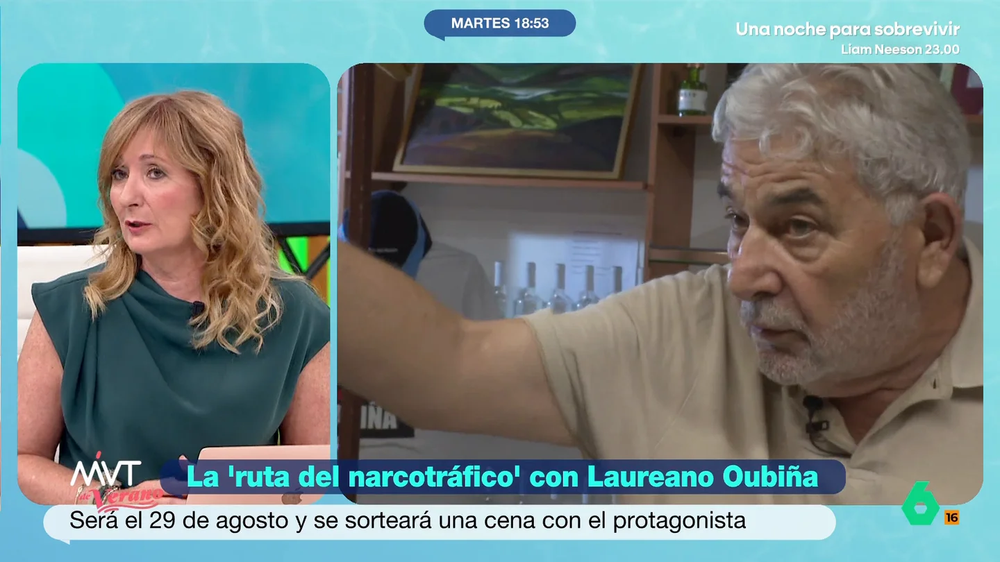 Mayte Alcaraz, sobre la 'ruta del narcotráfico' de Oubiña: "No sé si es la persona más adecuada para vender las excelencias de Galicia" Mayte Alcaraz, sobre la 'ruta del narcotráfico' de Oubiña: "No sé si es la persona más adecuada para vender las excelencias de Galicia"