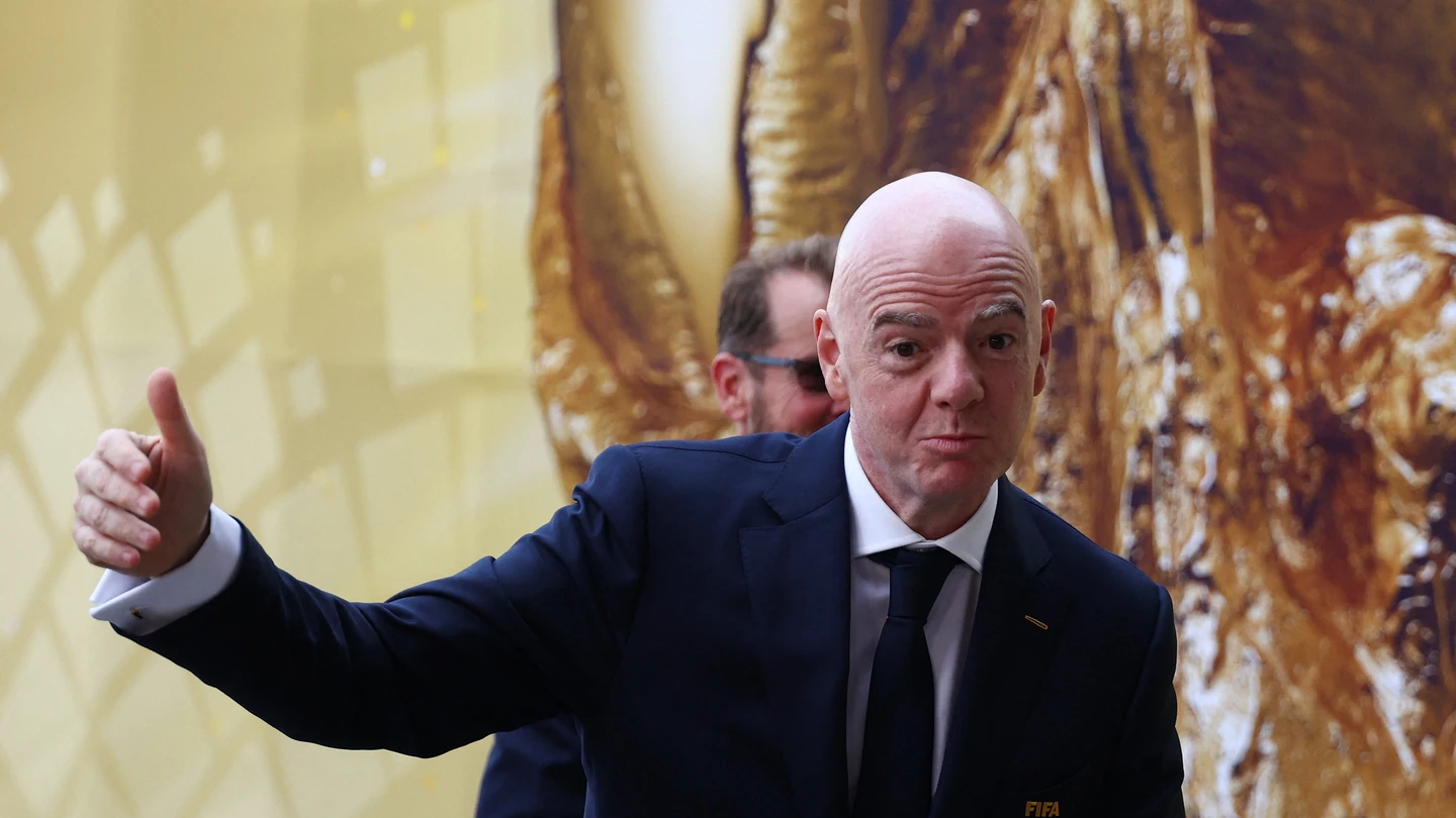 El presidente de la FIFA, Gianni Infantino El presidente de la FIFA, Gianni Infantino