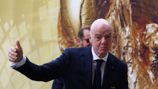 El presidente de la FIFA, Gianni Infantino