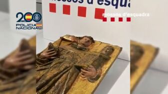 Recuperan un relieve del siglo XVI robado hace 16 a&ntilde;os de un monasterio de Navarra