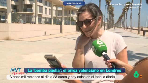 As&iacute; es la 'Bomba paella' de Londres que cuesta 28 euros la raci&oacute;n y escandaliza a los valencianos: "Es arroz amarillo"