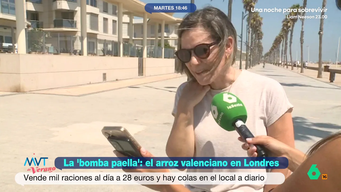 Así es la 'Bomba paella' de Londres que cuesta 28 euros la ración y escandaliza a los valencianos: "Es arroz amarillo" Así es la 'Bomba paella' de Londres que cuesta 28 euros la ración y escandaliza a los valencianos: "Es arroz amarillo"