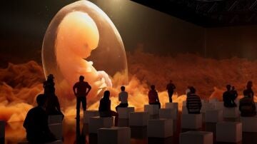 Imagen de la experiencia inmersiva de Human Universe 