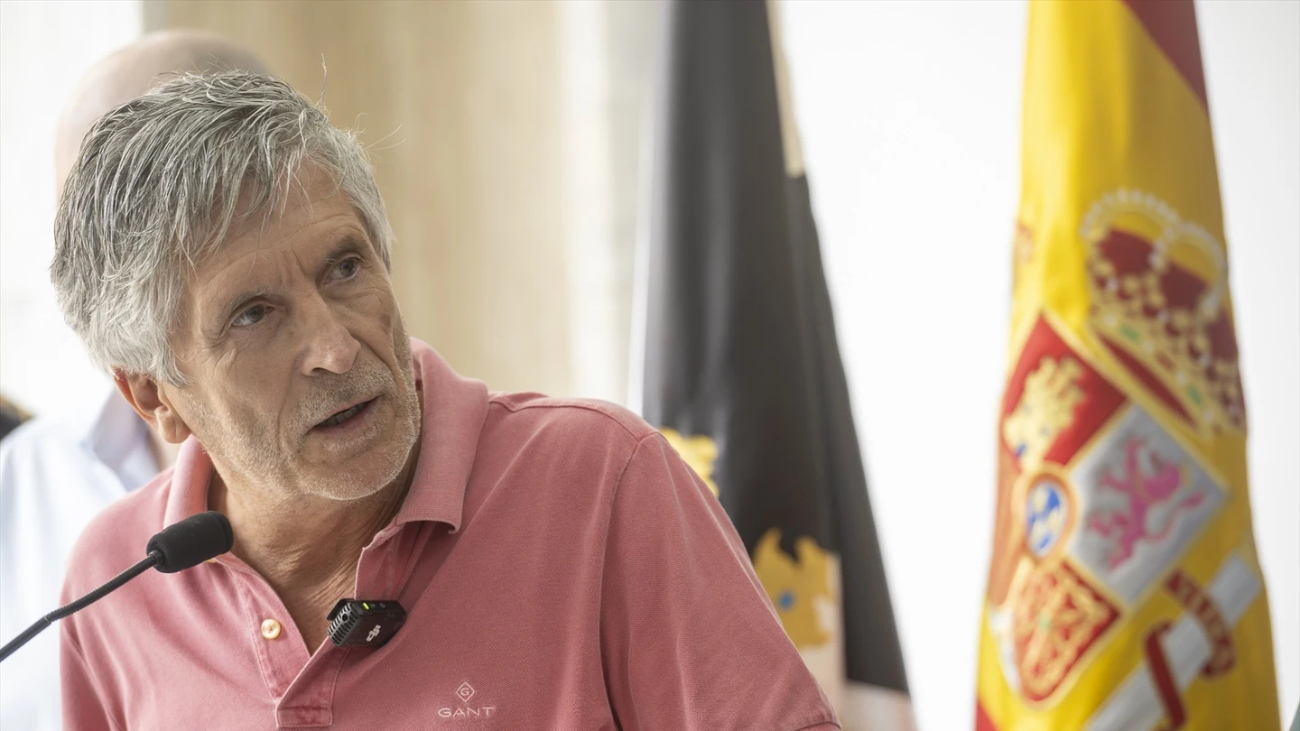 El ministro del Interior, Fernando Grande-Marlaska El ministro del Interior, Fernando Grande-Marlaska