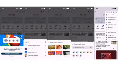 Personalizando la página de inicio de Google Chrome Personalizando la página de inicio de Google Chrome