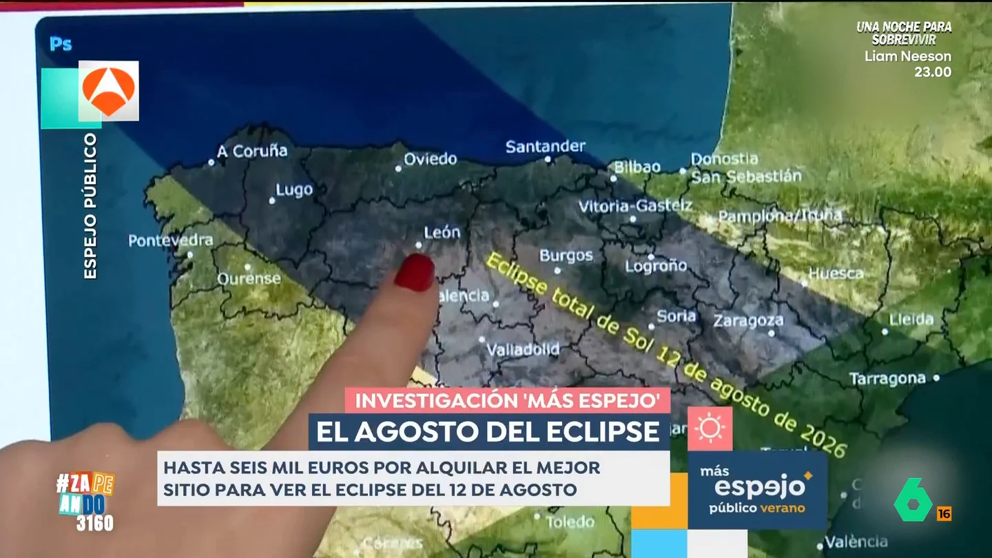 VÍDEO | Hasta 6.000 euros por una noche en España para ver el eclipse solar VÍDEO | Hasta 6.000 euros por una noche en España para ver el eclipse solar