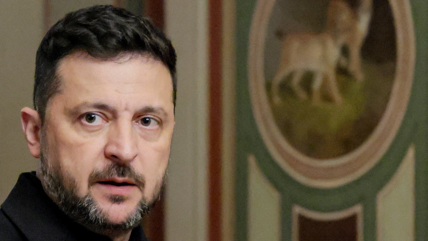 Volodímir Zelenski, durante su visita en el Capitolio de Estados Unidos en Washington Volodímir Zelenski, durante su visita en el Capitolio de Estados Unidos en Washington