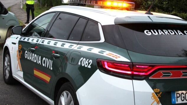Veh&iacute;culo de la Guardia Civil.