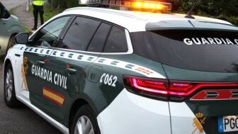 Veh&iacute;culo de la Guardia Civil.
