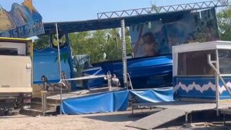 Ocho menores heridos tras el fallo de una atracci&oacute;n en Tona (Barcelona)