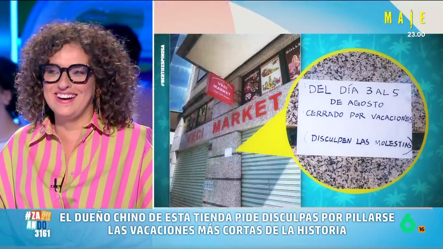 El cartel viral de un bazar anunciando las vacaciones más breves del verano arrasa en redes El cartel viral de un bazar anunciando las vacaciones más breves del verano arrasa en redes