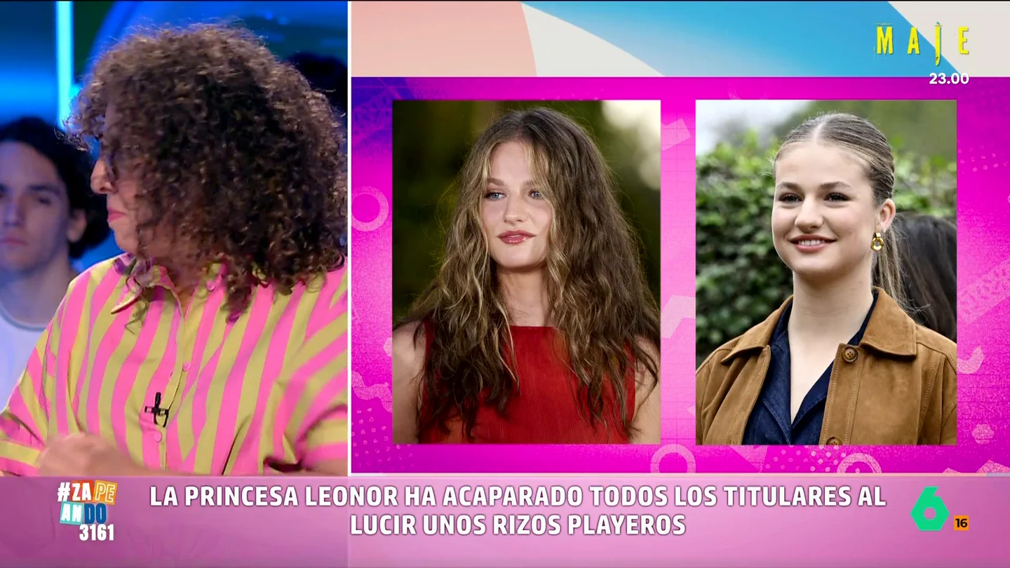 Maya Pixelskaya, sobre las "ondas surferas" de la princesa Leonor: "Por primera vez no la viste como una señora de 70 años" Maya Pixelskaya, sobre las "ondas surferas" de la princesa Leonor: "Por primera vez no la viste como una señora de 70 años"