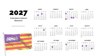 Calendario laboral de Baleares de 2027