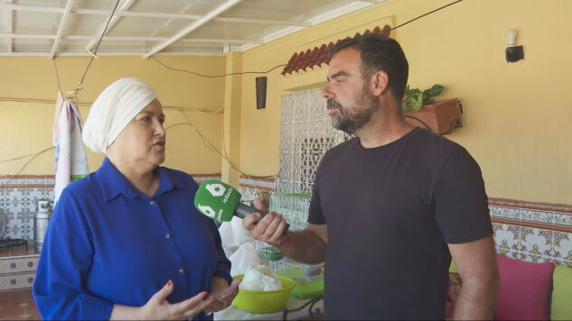 La solidaridad sin l&iacute;mites de Sabah Hamed en Ceuta. 