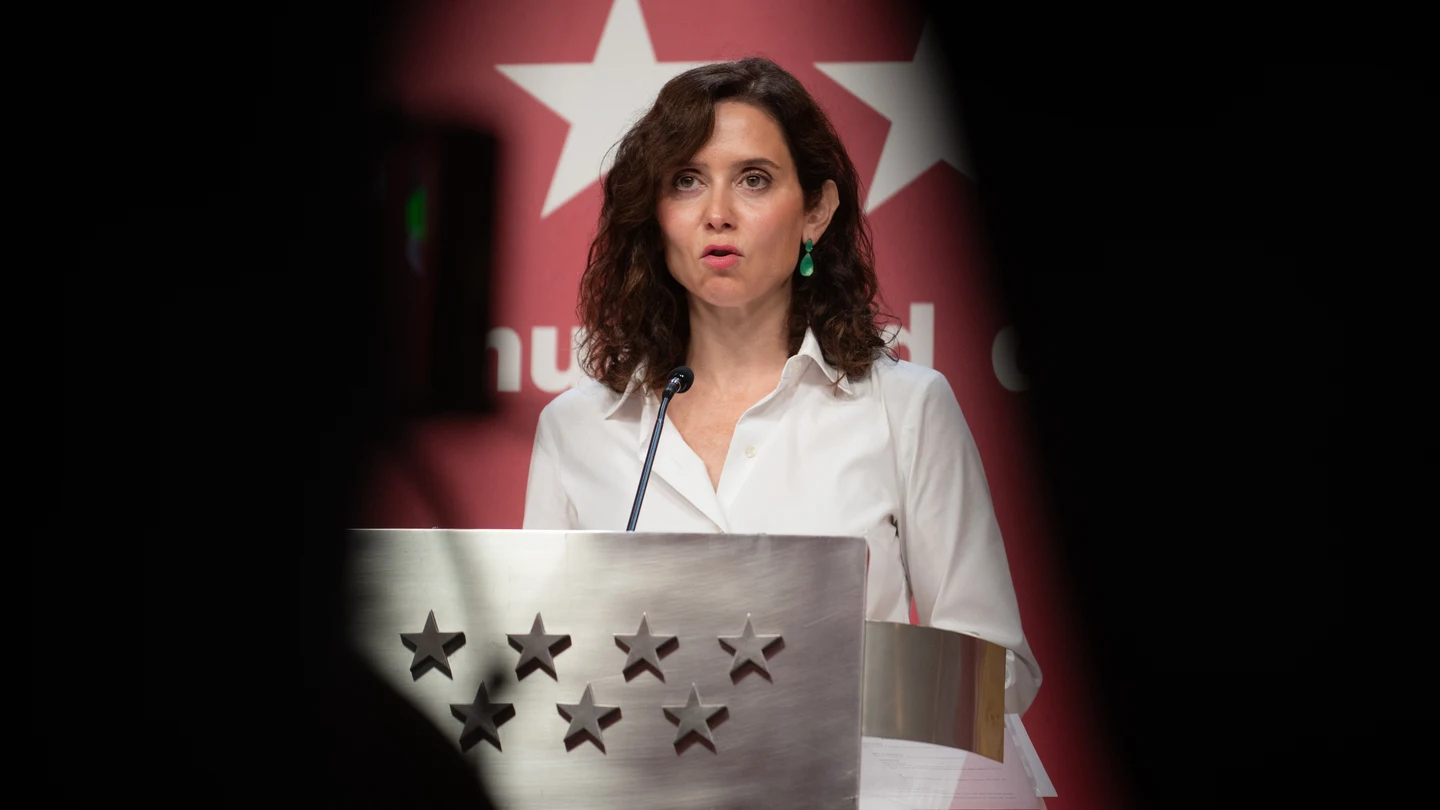 La presidenta de la Comunidad de Madrid, Isabel Díaz Ayuso, durante una reunión extraordinaria del Consejo de Gobierno de la Comunidad de Madrid, en la Real Casa de Correos, a 29 de julio de 2026, en Madrid (España) La presidenta de la Comunidad de Madrid, Isabel Díaz Ayuso, durante una reunión extraordinaria del Consejo de Gobierno de la Comunidad de Madrid, en la Real Casa de Correos, a 29 de julio de 2026, en Madrid (España)