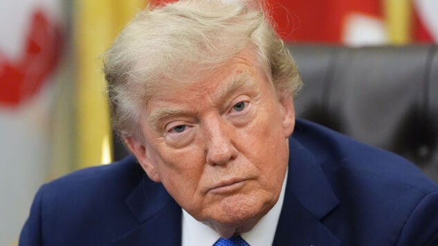 El presidente Donald Trump, en el Despacho Oval de la Casa Blanca. 