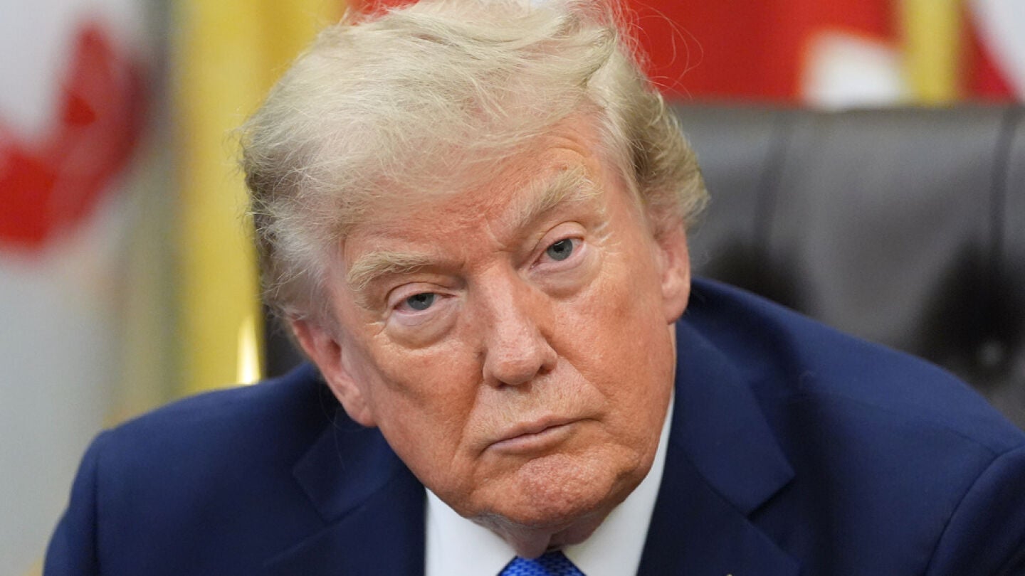 El presidente Donald Trump, en el Despacho Oval de la Casa Blanca. 
