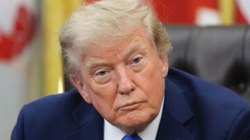El presidente Donald Trump, en el Despacho Oval de la Casa Blanca. 