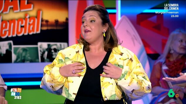 Pilar Vidal, al ver los 'lookazos' de sus compa&ntilde;eros en Zapeando: "Parece una rave"