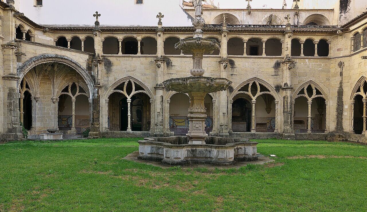 Claustro del Silencio. Monasterio de Santa Cruz, en Coimbra