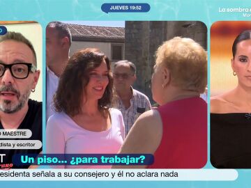 Antonio Maestre, tras las excusas de Ayuso sobre el ático: "Hay una línea de puntos que cuando unimos solo deja una salida" Antonio Maestre, tras las excusas de Ayuso sobre el ático: "Hay una línea de puntos que cuando unimos solo deja una salida"
