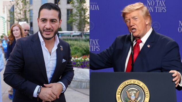 Trump, al ataque contra El-Sayed tras su victoria en las primarias dem&oacute;cratas en Michigan