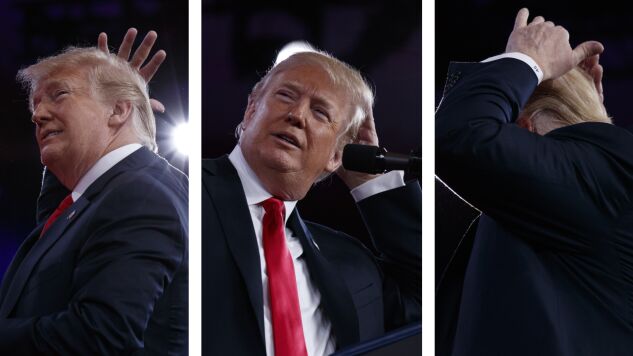 El cambio de 'look' de Trump en Las Vegas no pasa inadvertido: su pelo acapara todas las miradas y las especulaciones