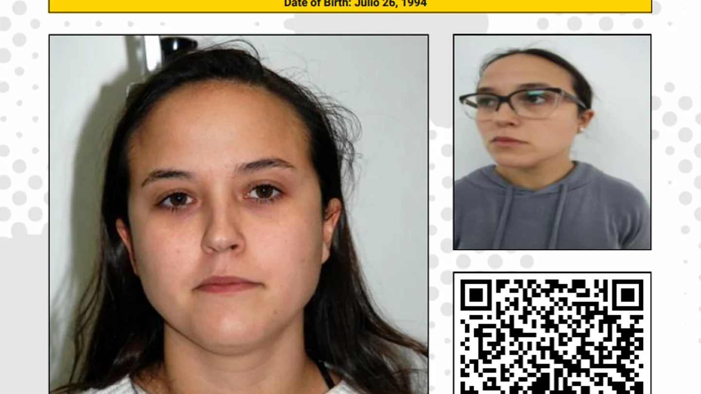 Captura de la ficha de la falsa médico lanzada por la Europol. Captura de la ficha de la falsa médico lanzada por la Europol.