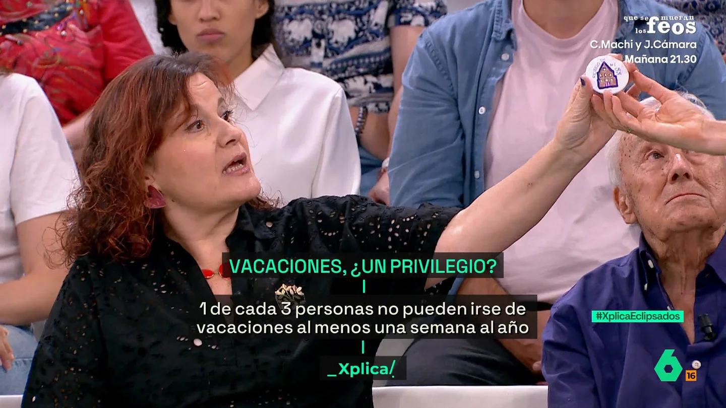 Teresa Castillo, pluriempleada, asegura que lleva seis años sin irse de vacaciones: "El verano es la época de la desigualdad" Teresa Castillo, pluriempleada, asegura que lleva seis años sin irse de vacaciones: "El verano es la época de la desigualdad"