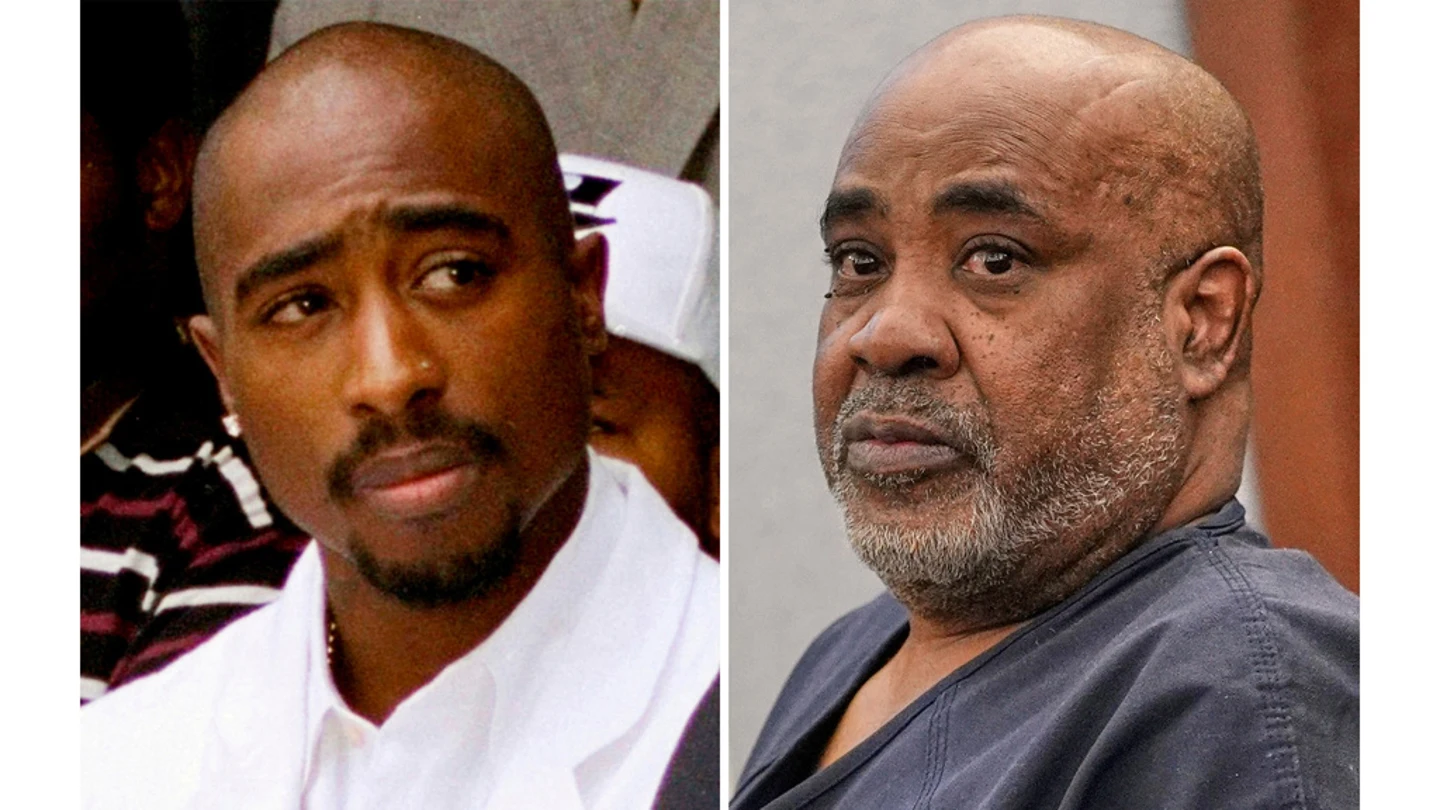 El rapero asesinado en 1996 Tupac junto al principal sospechoso de su muerte, Duane 'Keffe D' Davis. El rapero asesinado en 1996 Tupac junto al principal sospechoso de su muerte, Duane 'Keffe D' Davis.