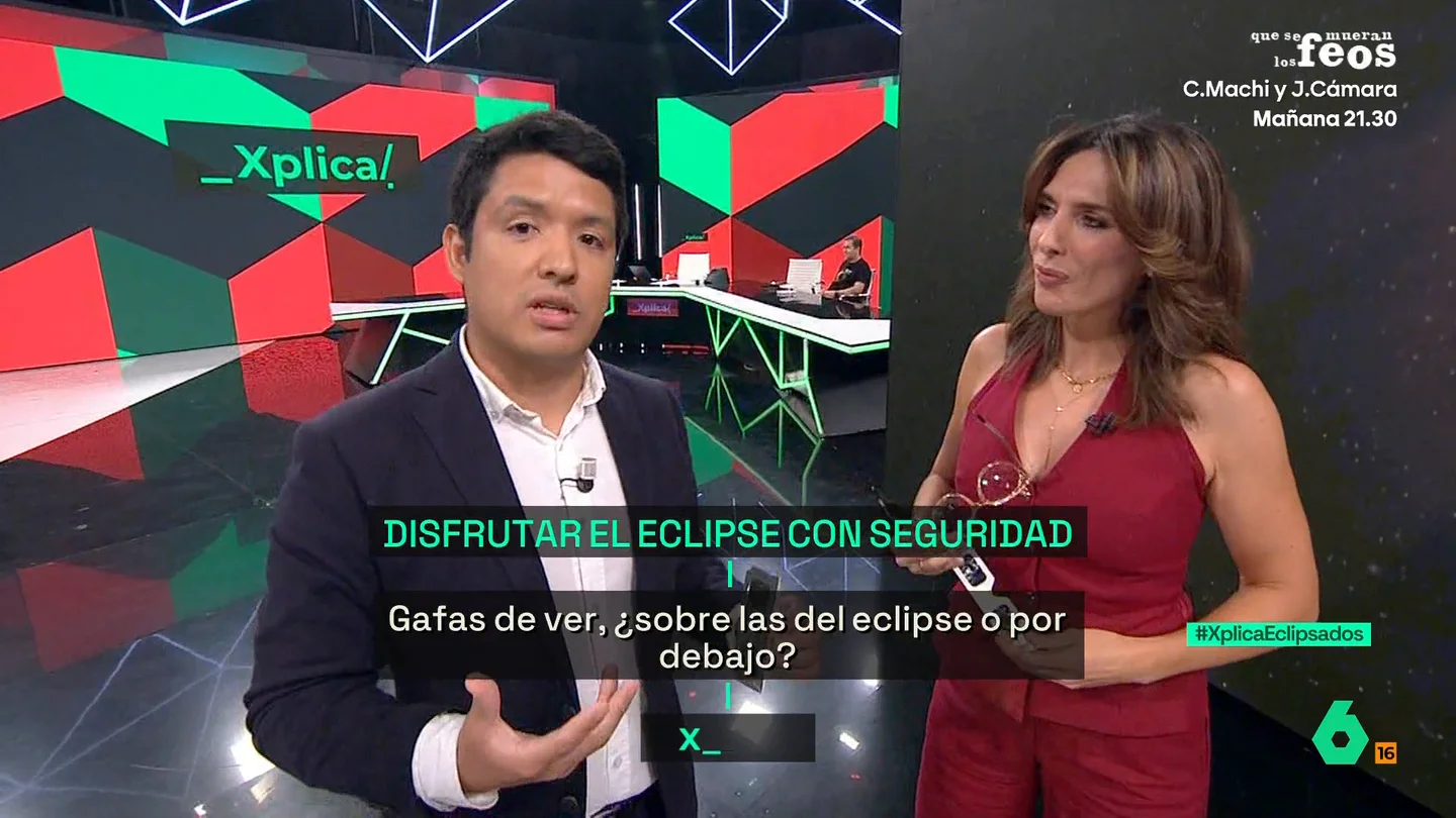 El aviso de un experto para las familias con niños en el eclipse: "Si no hacen caso y van a quitarse las gafas, mejor dejarles en casa" El aviso de un experto para las familias con niños en el eclipse: "Si no hacen caso y van a quitarse las gafas, mejor dejarles en casa"