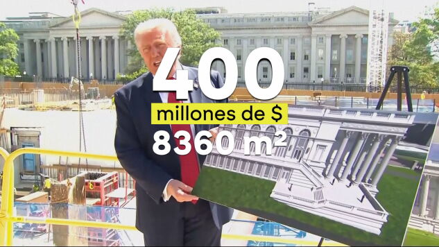 Donald Trump y el coste de su sal&oacute;n de baile