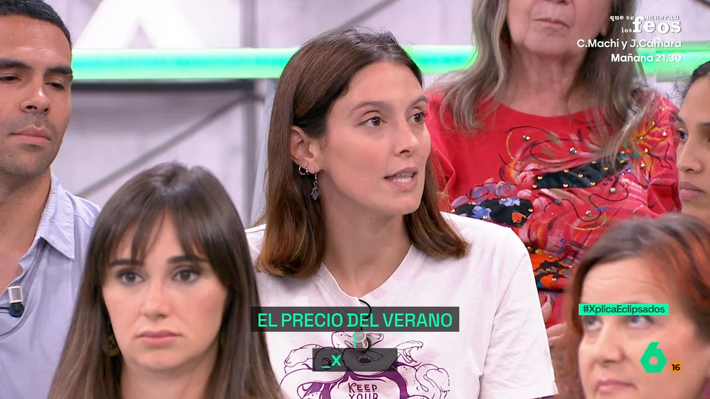 Belén Guiráo (UGT): "A la gente joven nos dicen que como nos vamos de vacaciones no nos podemos emancipar" Belén Guiráo (UGT): "A la gente joven nos dicen que como nos vamos de vacaciones no nos podemos emancipar"