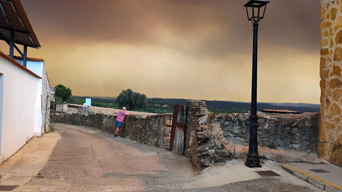 Incendio de Niebla, Huelva. Incendio de Niebla, Huelva.