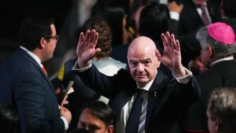 El presidente de la FIFA, Gianni Infantino