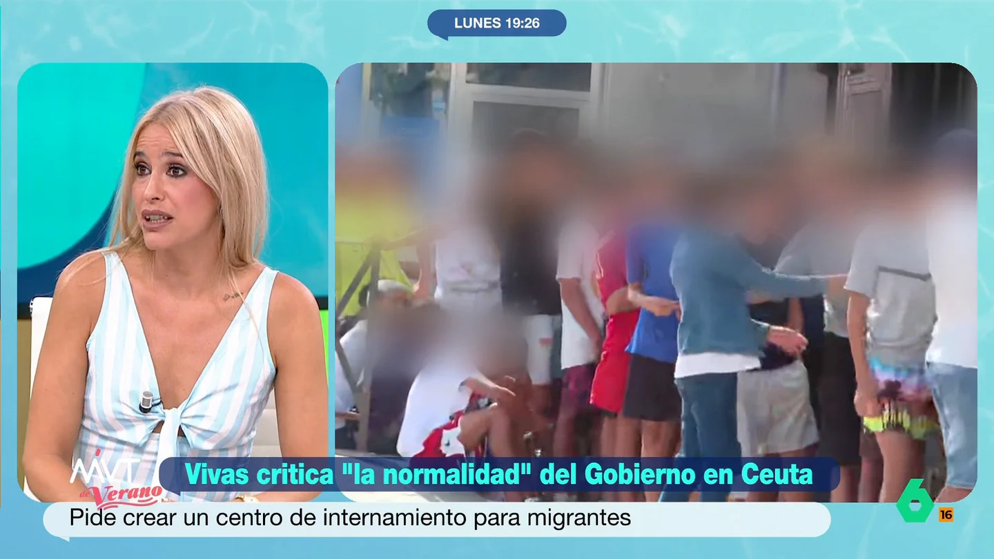 Afra Blanco, sobre la crisis migratoria en Ceuta: "Jamás he considerado a Marruecos un vecino fiable" Afra Blanco, sobre la crisis migratoria en Ceuta: "Jamás he considerado a Marruecos un vecino fiable"